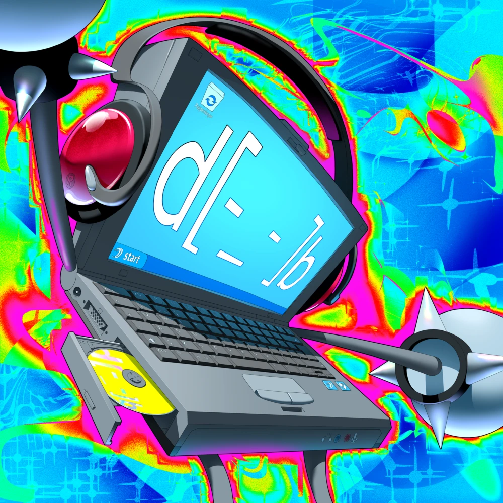 Cover art for d[-_-]b by nanobii